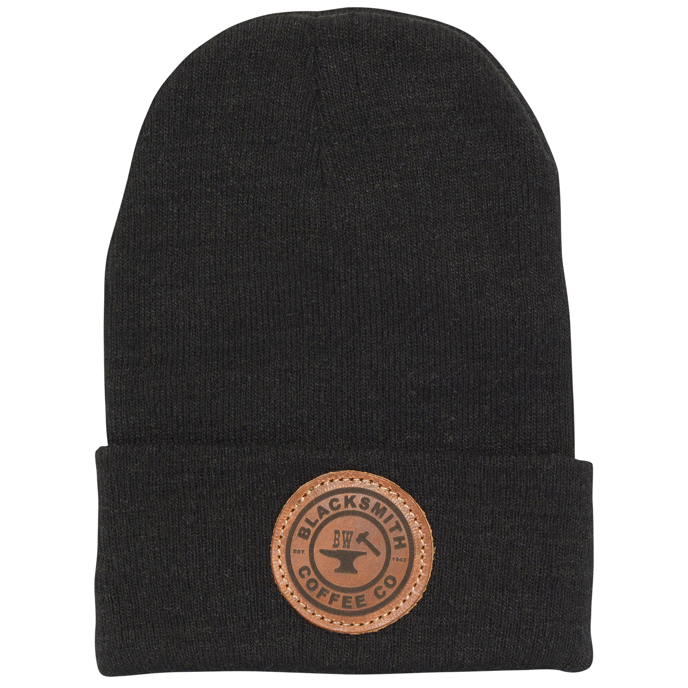 BW (Center-Brand) Beanie w/ Patch