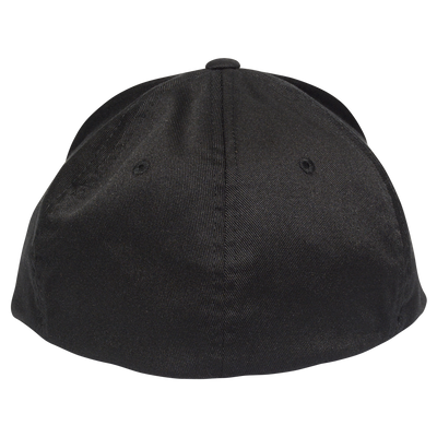 BW- Leather Patch (Side-Brand) Curved Bill FlexFit Hat