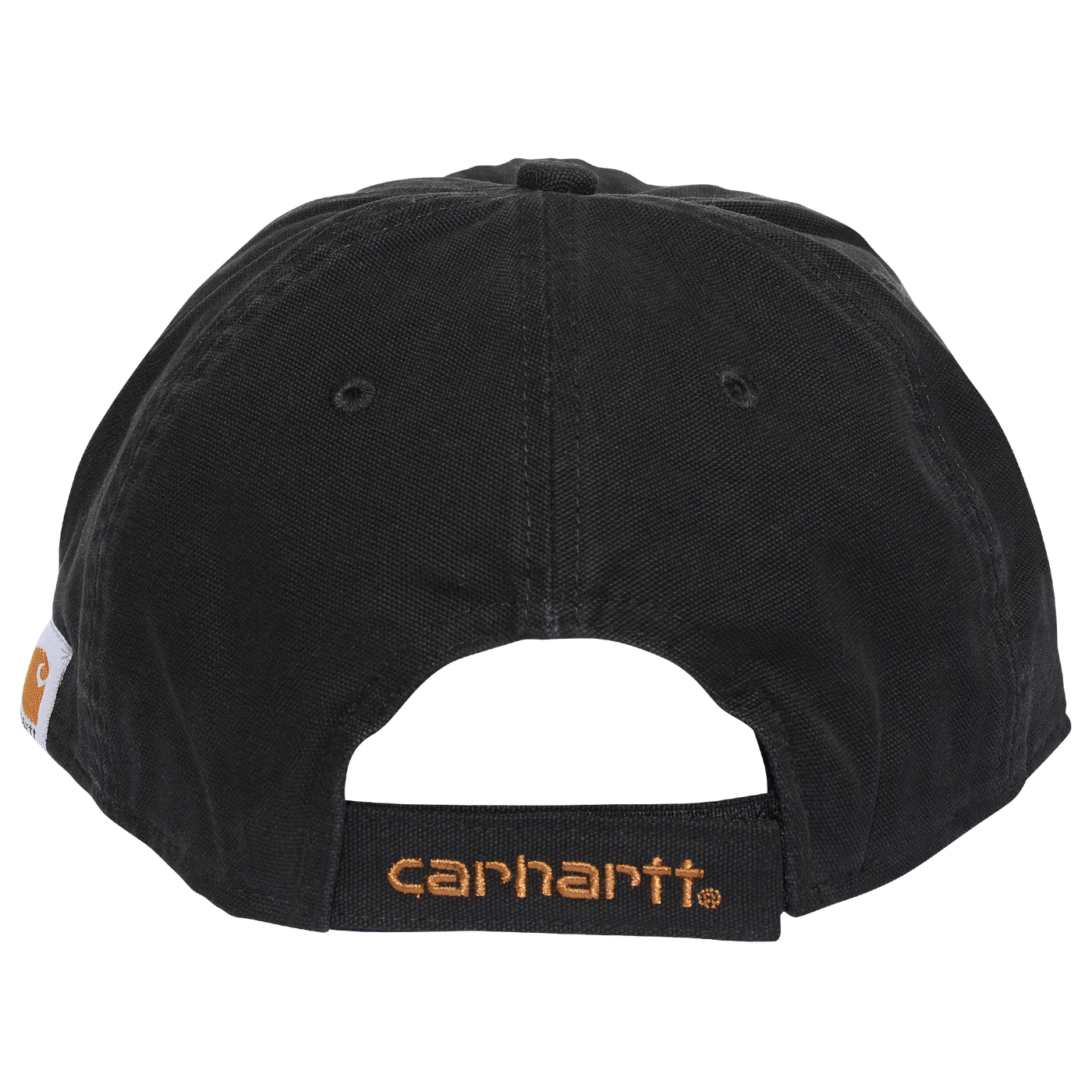 BW-Carhart Leather Patch (Center-Brand) Curved Bill Adjustable Hat