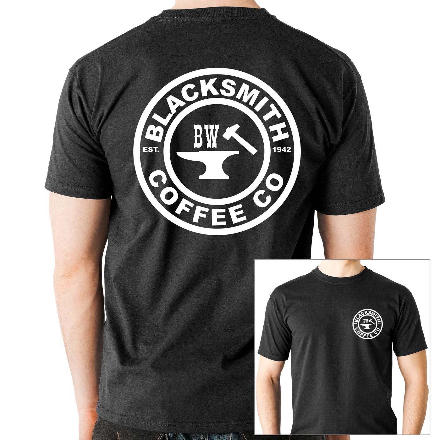 BW Blacksmith (Signature Series) Cotton T-Shirt: Black